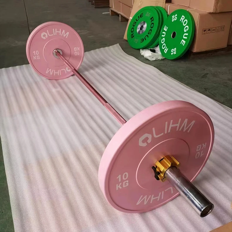 Fitness Weight lifting KG Steel Bumper Plates Powerlifting Calibrated Weight Plate