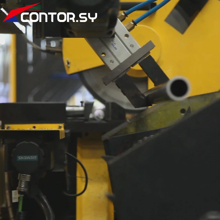 Пильная труба Cnc стальная металлическая циркулярная Автоматическая холодная резка автоматизированная лента для железной пилы и машины машина для удаления заусенцев