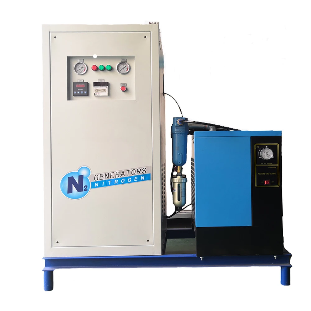 Industrial Nitrogen Generator 3 Nm/h With High Quality Purity 99.95 For Food Coffee Capsules K CUP Nespresso Pods