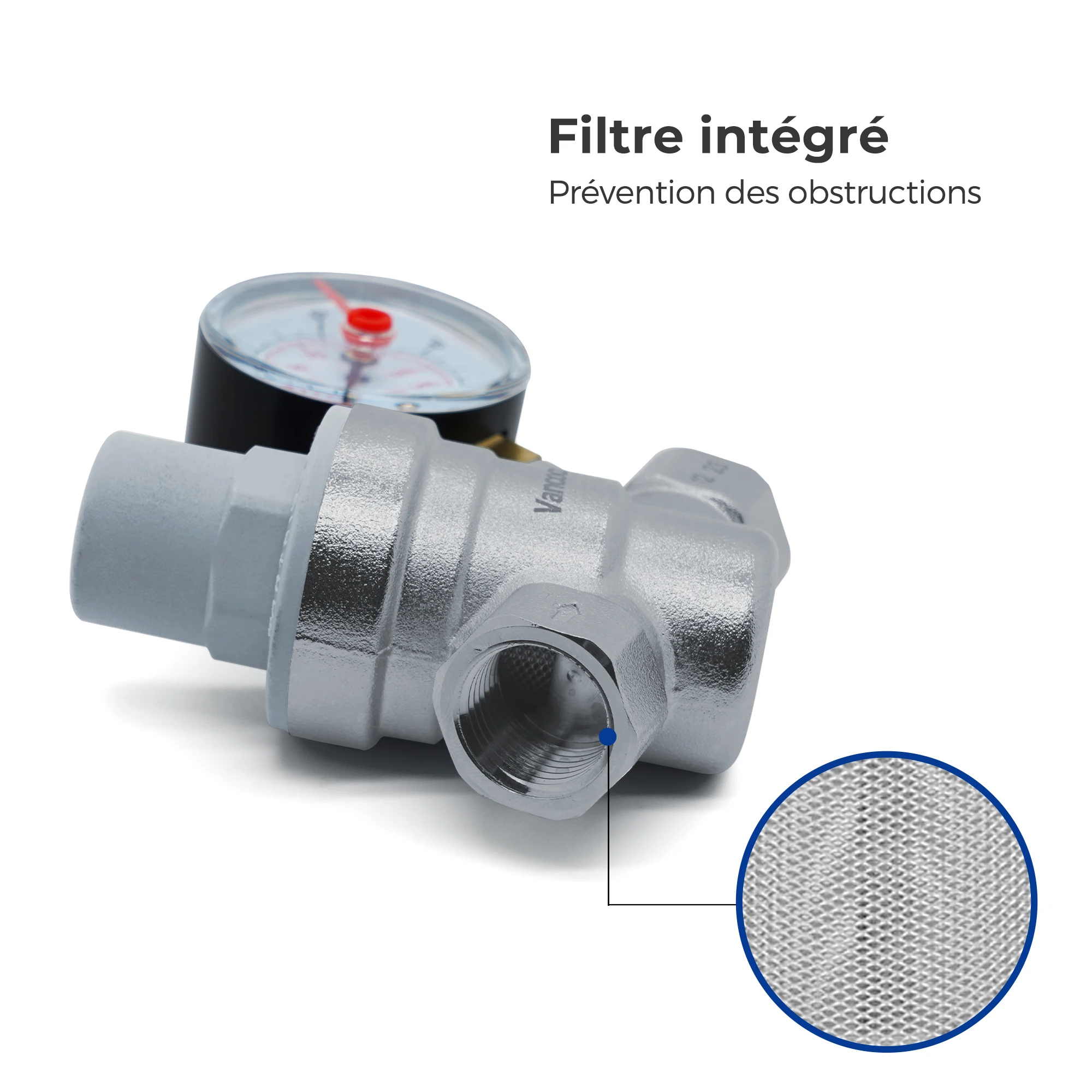 Hot Selling 1/2 Water Pressure Regulating Valve Brass Reducing Valves With Gauge