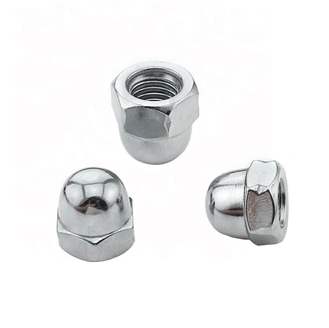 Low price din1587 hexagon cap nut
