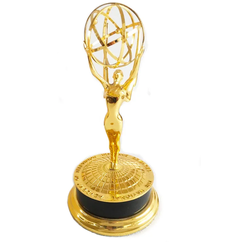 Изготовленная на заказ металлическая копия награды Grammy Emmy 39 см крылья награда искусство с подарочной коробкой