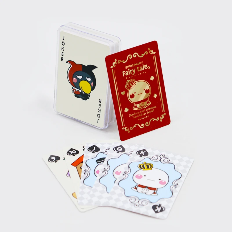 2024 Best Seller Custom Logo Playing Cards Custom Plastic Card Box for 2 Decks Made from Paper Material