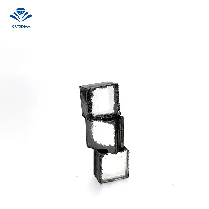 CRYSDIAM SQUARE 7-7.5ct loose rough diamonds cvd diamond rough raw uncut diamond