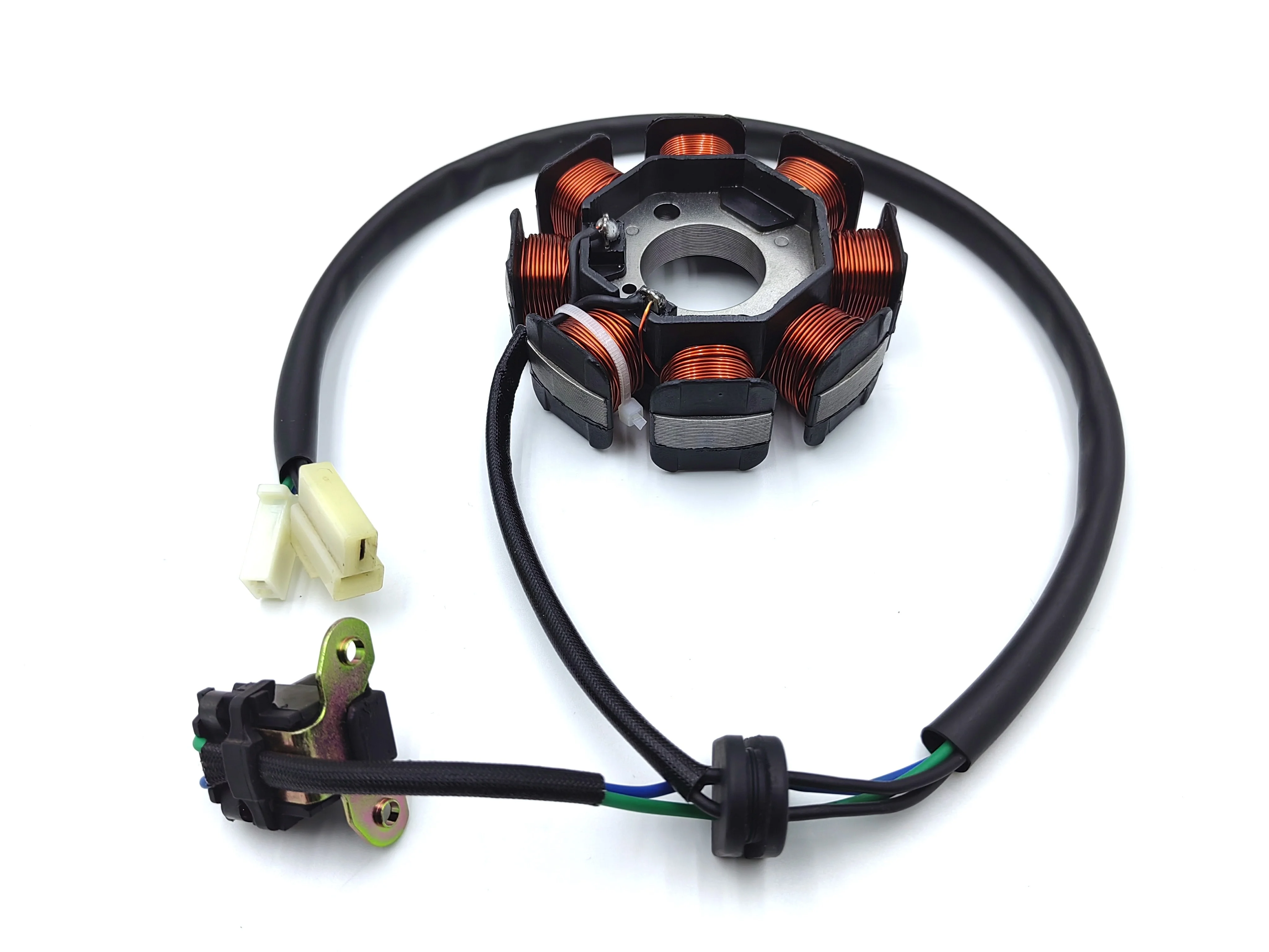 Motorcycle Stator Ignition Coil, High Quality stator Laminated Copper Coils  for Suzuki GS 110 8 pole