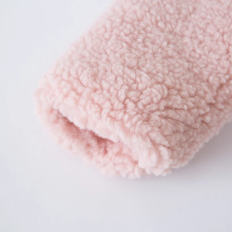 
Fashion new design fluffy fleece faux fur baby winter girl jackets coat 