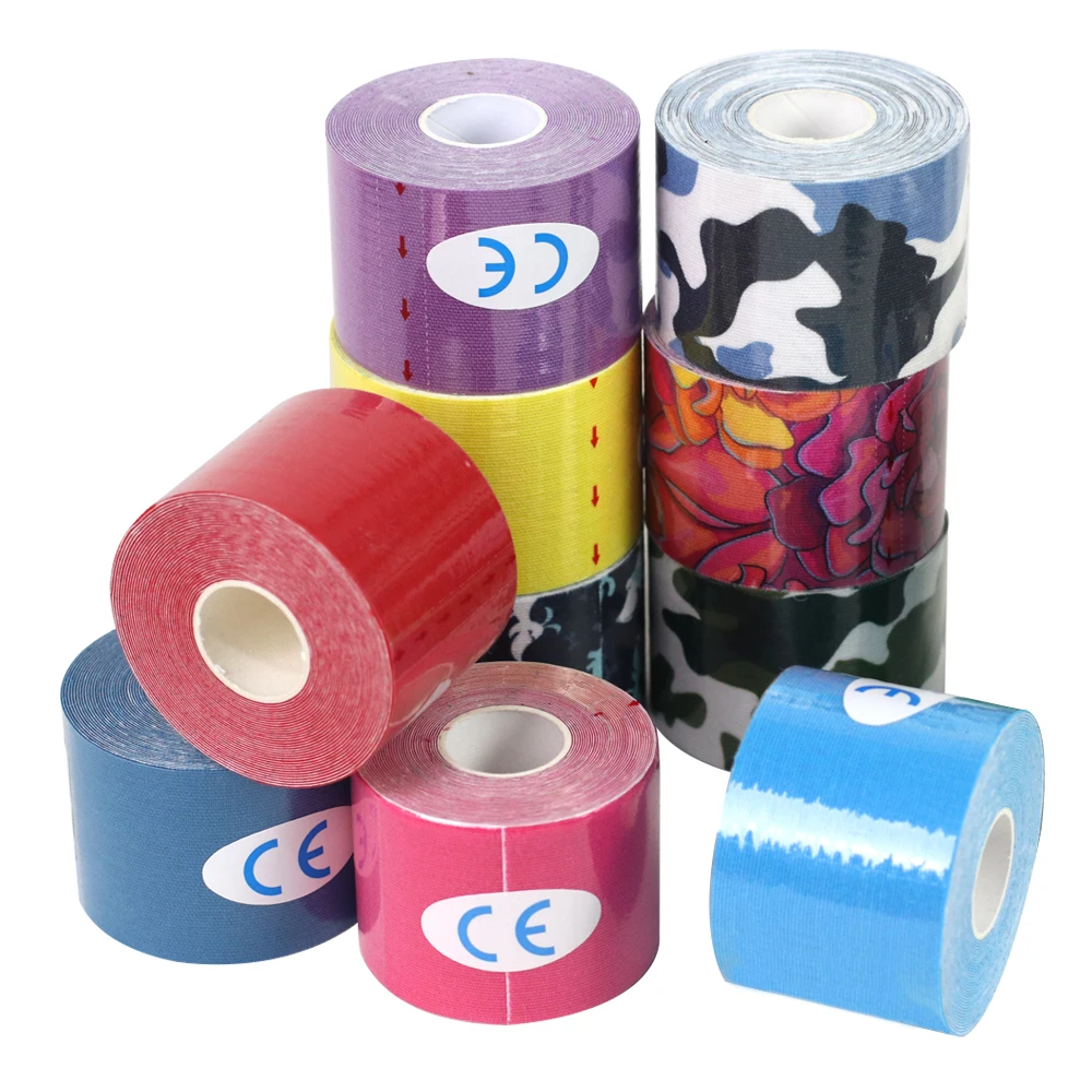 Высококачественная спортивная футбольная лента для лица водонепроницаемая скалолазания оптовая продажа Кинезиология защиты спорта