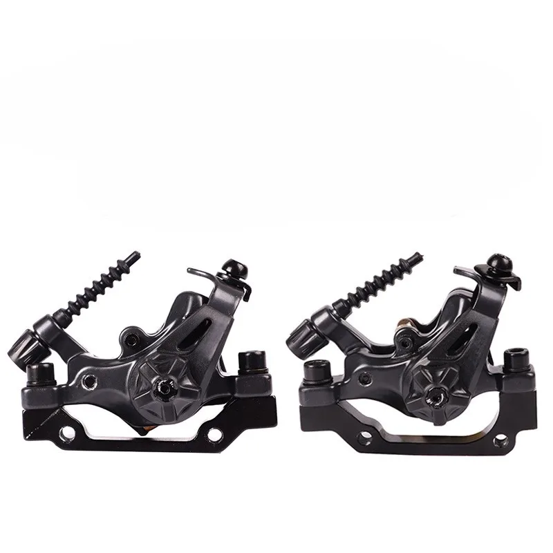 High Performance Mountain Bike Mechanical Line Pull Brake Clamp Dual Piston Drive Disc Brake calipers