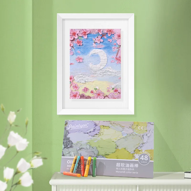Масляные пастели Morandi Color от 24 до 48 различных художественных супер мягких и тяжелых цветов палочки для масляной живописи Экологически чистая художественная краска 10 наборов