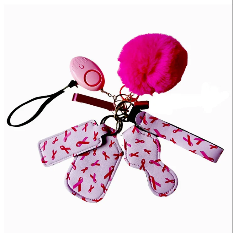 
Self Defense Kit Pepper Spray Alarm for Women Survival Tool for Safe Self Defense Keychain Set 