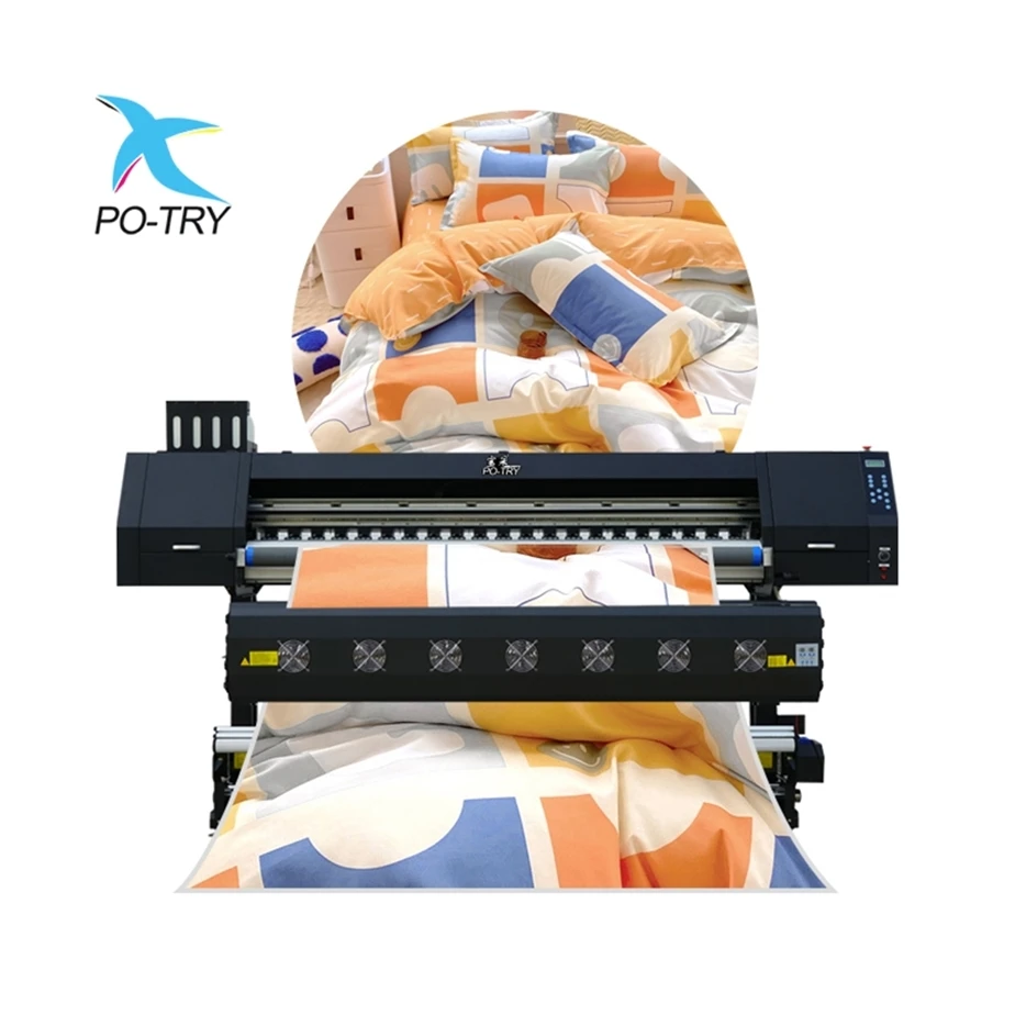 POTRY High Speed New Automatic 2 4 Heads Large Format Plotter Sublimation Printer