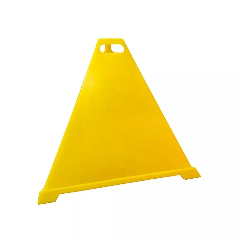red minesite safety warning pyramid cones custom label