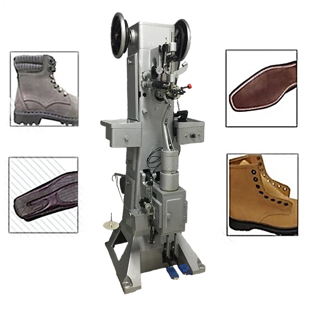 JN-01 SOLE SEWING STITCHING MACHINE STANDING MACKAY STITCHER  Mechanical Double Lock Industrial Sewing Machine