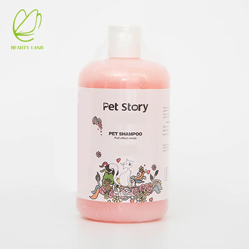 Hot Sale Natural Skin Care Pet Mites Deodorant Lasting Fragrance Gel Shower Smoothing Pet Plant Essential Oil Shampoo