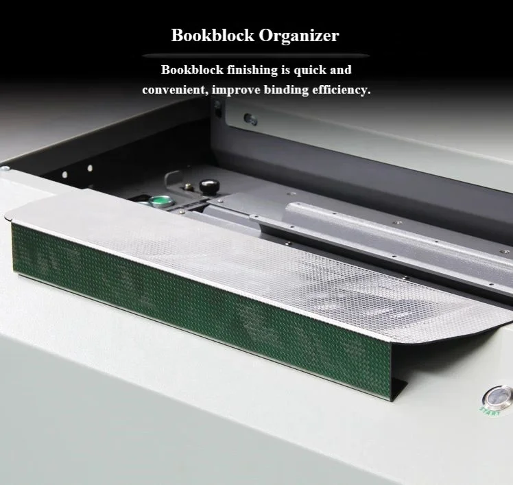 High Quality Full Automatic A3/A4 Book Glue Binding Machine Automatic Hot Melt Glue Book