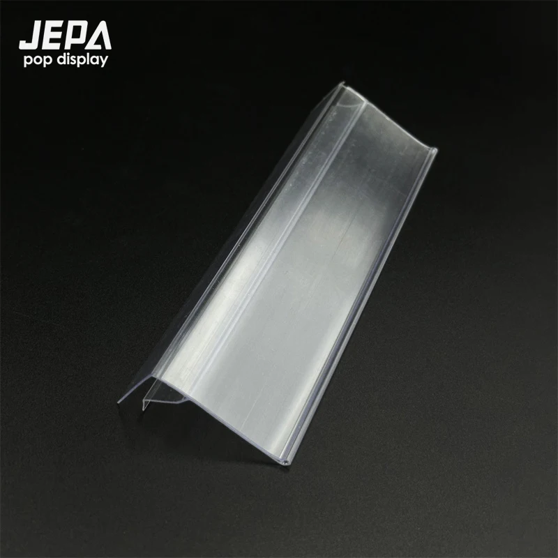 Wholesale Factory Price Store Fixtures Shelving Systems Pulg-In Data Strips Price Tag Shelf Label Holder