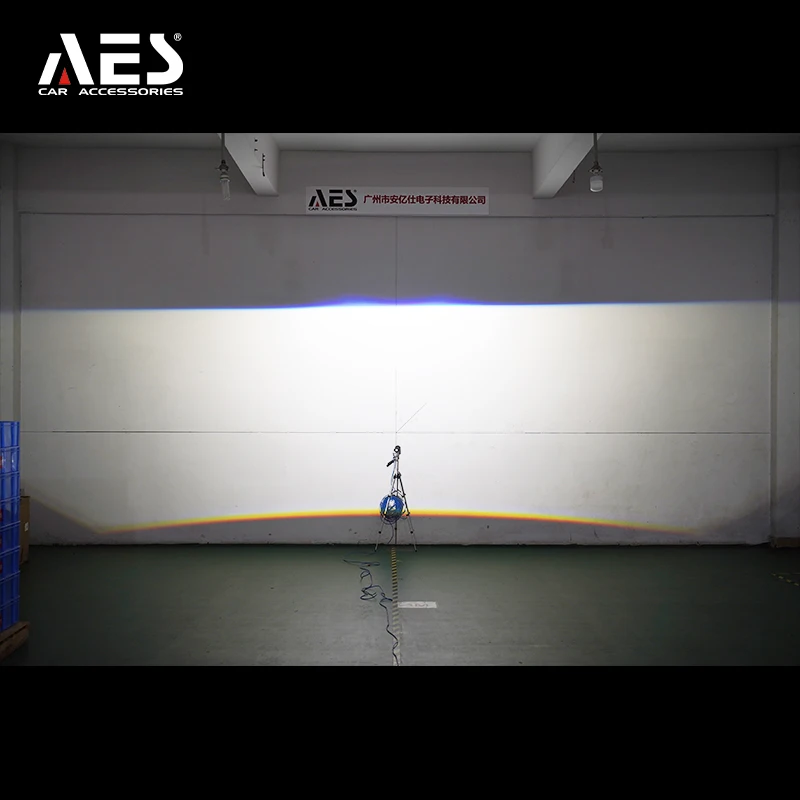 FX Double Laser Fog Lights Projie HID Bi-LED Projector Lens 5500K  Halogen & Xenon Headlights  Car Light Retrofit Waterproof For