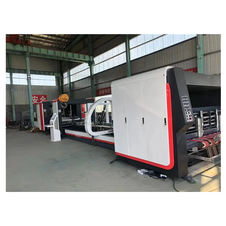 Full-automatic Folding Gluing And Stitching Stapling And Bonding Machine