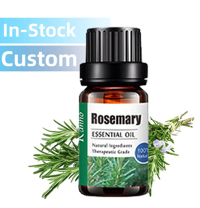 Wholesale Body Massage Perfume Rose Petal Oil Serum Bulk Organic 100% Pure Aromatherapy Hair Growth Rosemary Essential Oil