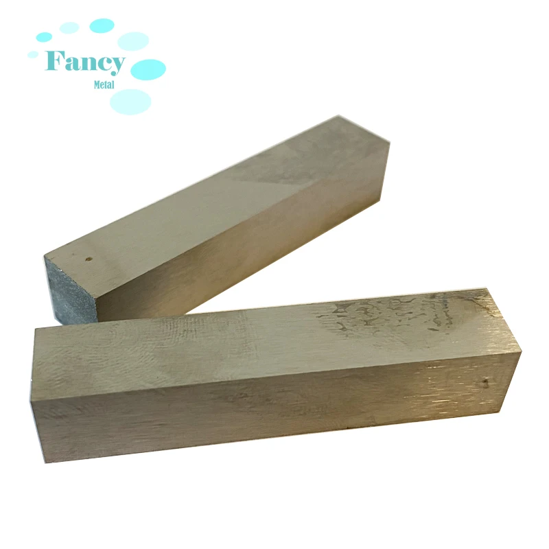 Pure Tungsten price per kg Tungsten Rod cube small bars W metal