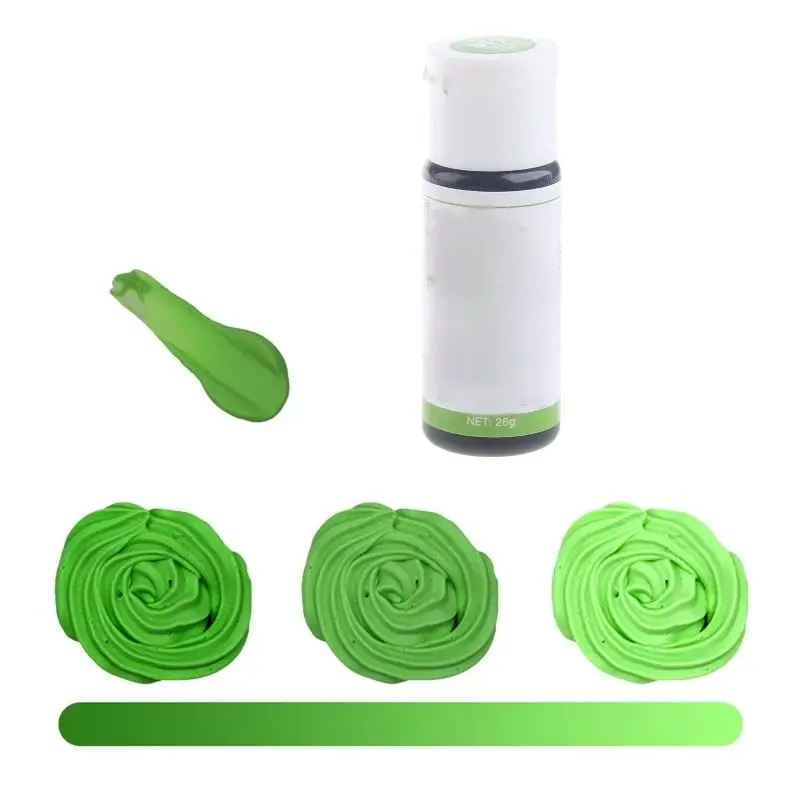 24 Colors 10ml Food Coloring Edible Dye Colorant Bottle Food Coloring Set for Baking Decoration