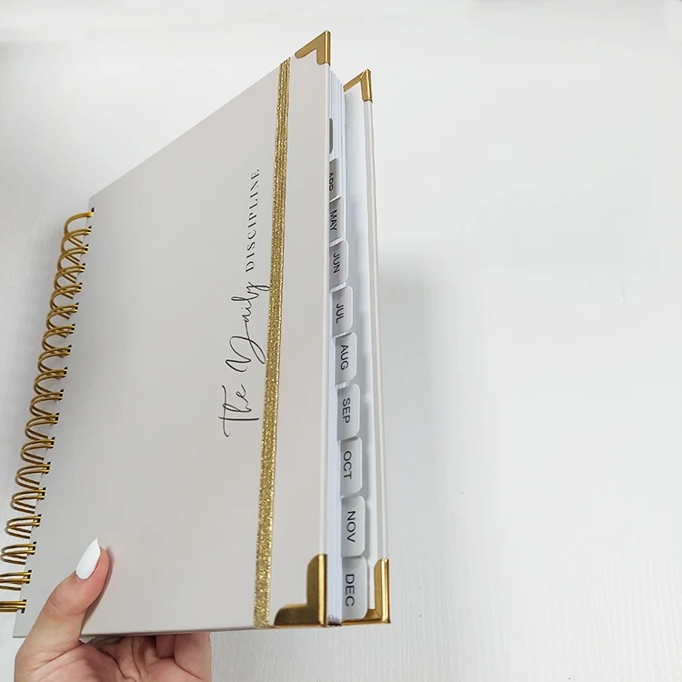 Customized A5 Binder Self Care Mindfulness Motivation Journal Daily Gratitude Journal