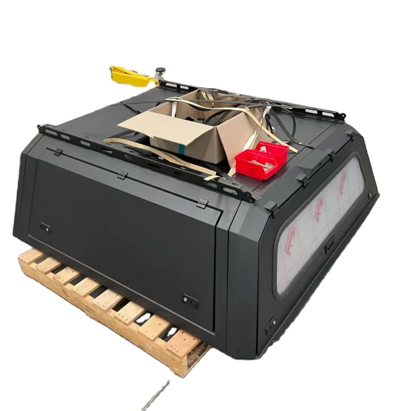 Steel Dual Cab Auto car parts steel Pickup Truck Canopy for NISSAN NAVARA D22  Back  cover