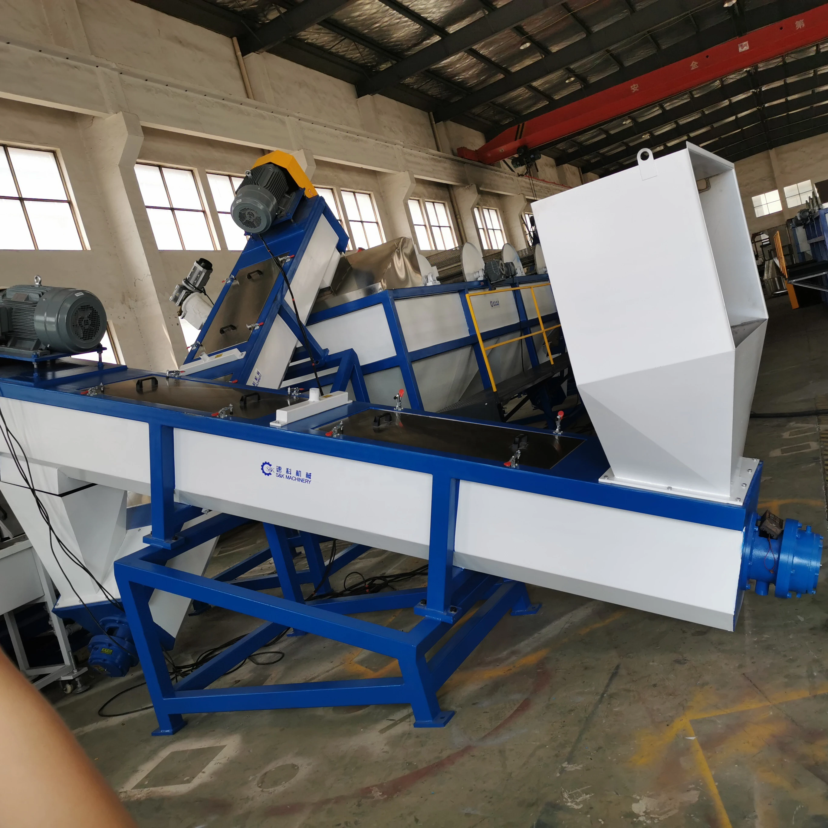 Full Automatic PP/PE Film Recycling Washing Production Line