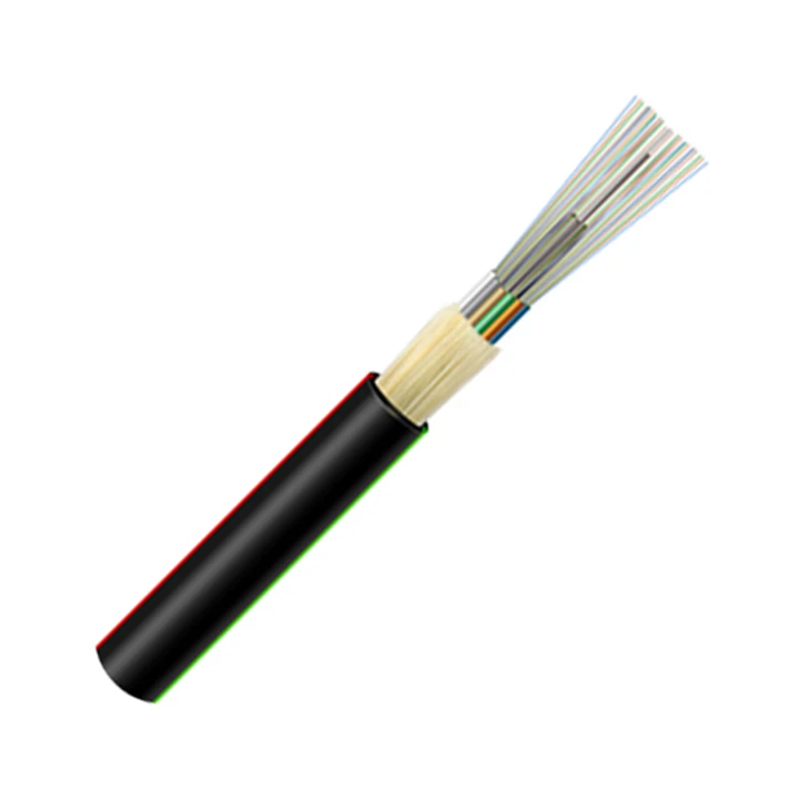Stranded Loose Tube Non metallic Strength Member Outdoor Fiber Optic Cable GYFTY