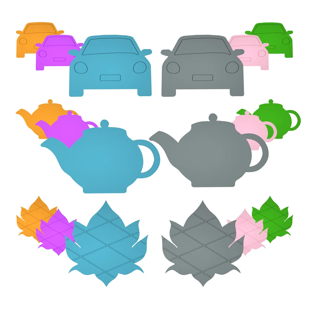 Wholesale Custom All Type Silicone Drink  Cup Coasters Pad Mat Silicone Mug Coaster for Coffee Beer Mug Bottle Home and Bar