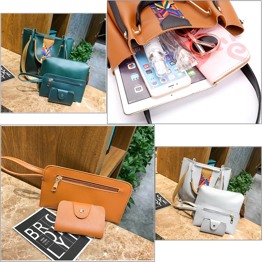 2024 New Fashion Handbags Set Large Capacity Shoulder Messenger Women Bags Luxury Design Women Purses and Handbags