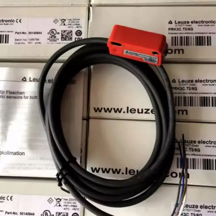 PRK3C.T3/2N specular reflection type photoelectric switch sensor detects transparent label LEUZE original