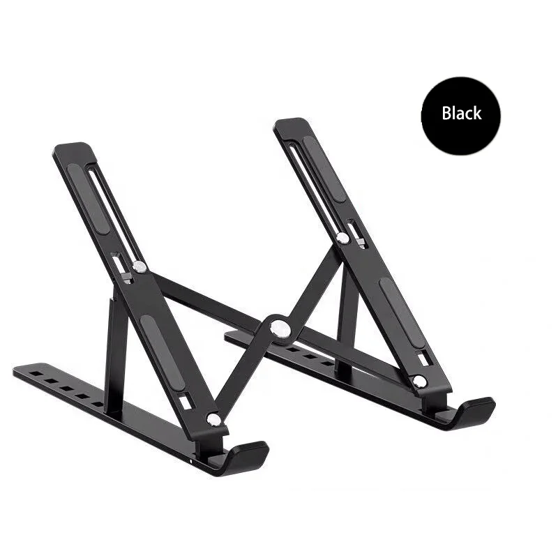 Регулируемый портативный складной держатель для ноутбука из алюминиевого сплава с 6 зубьями, подставка для дома и офиса