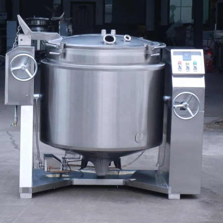 Chinese suppliers 1800*1350*1540mm Industrial chickpea Steam heating cooking equipment