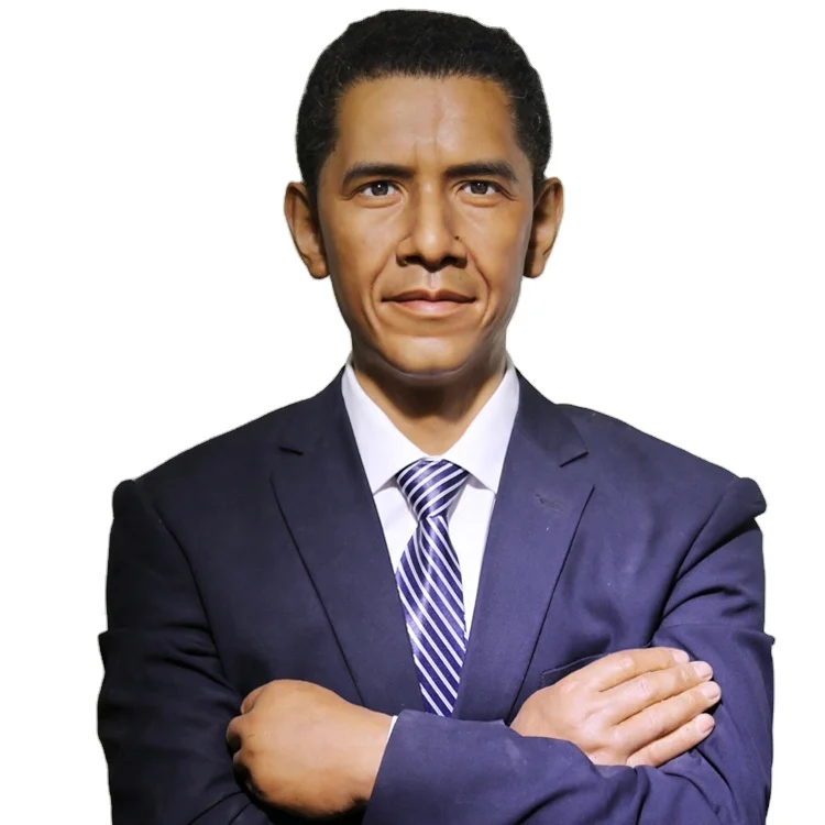 Celebrity silicone wax figure statue/ 3d silicone wax figure for celebrities