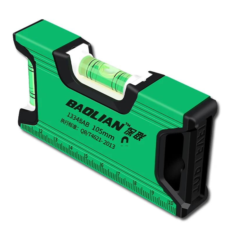 Portable Bubble Level  High Accuracy Mini Magnetic Digital Levels Ruler Installation Balance Spirit Level Keychain