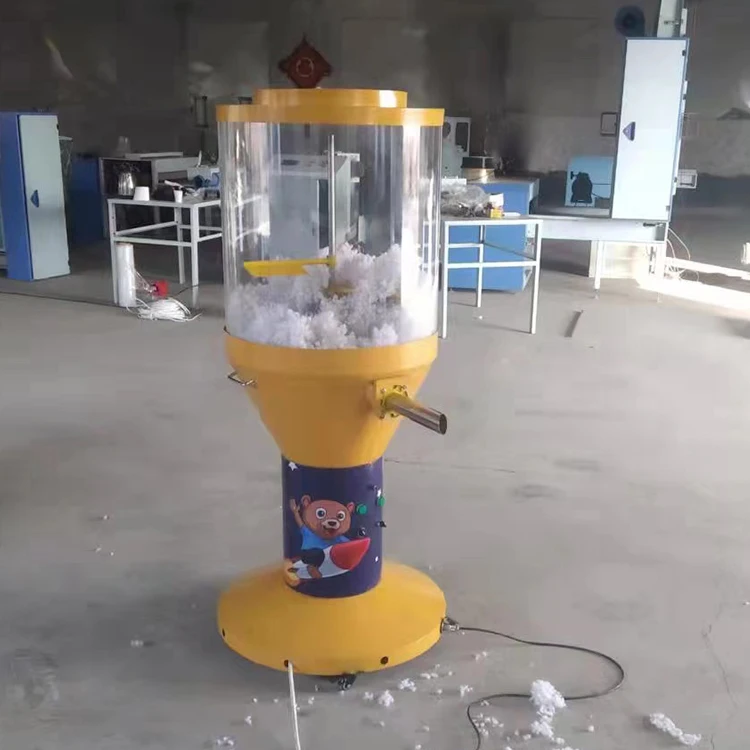 Highest cost-effective pillow cotton filling/cushion fiber filling machine/teddy bear Plush Soft toy stuffing making machine