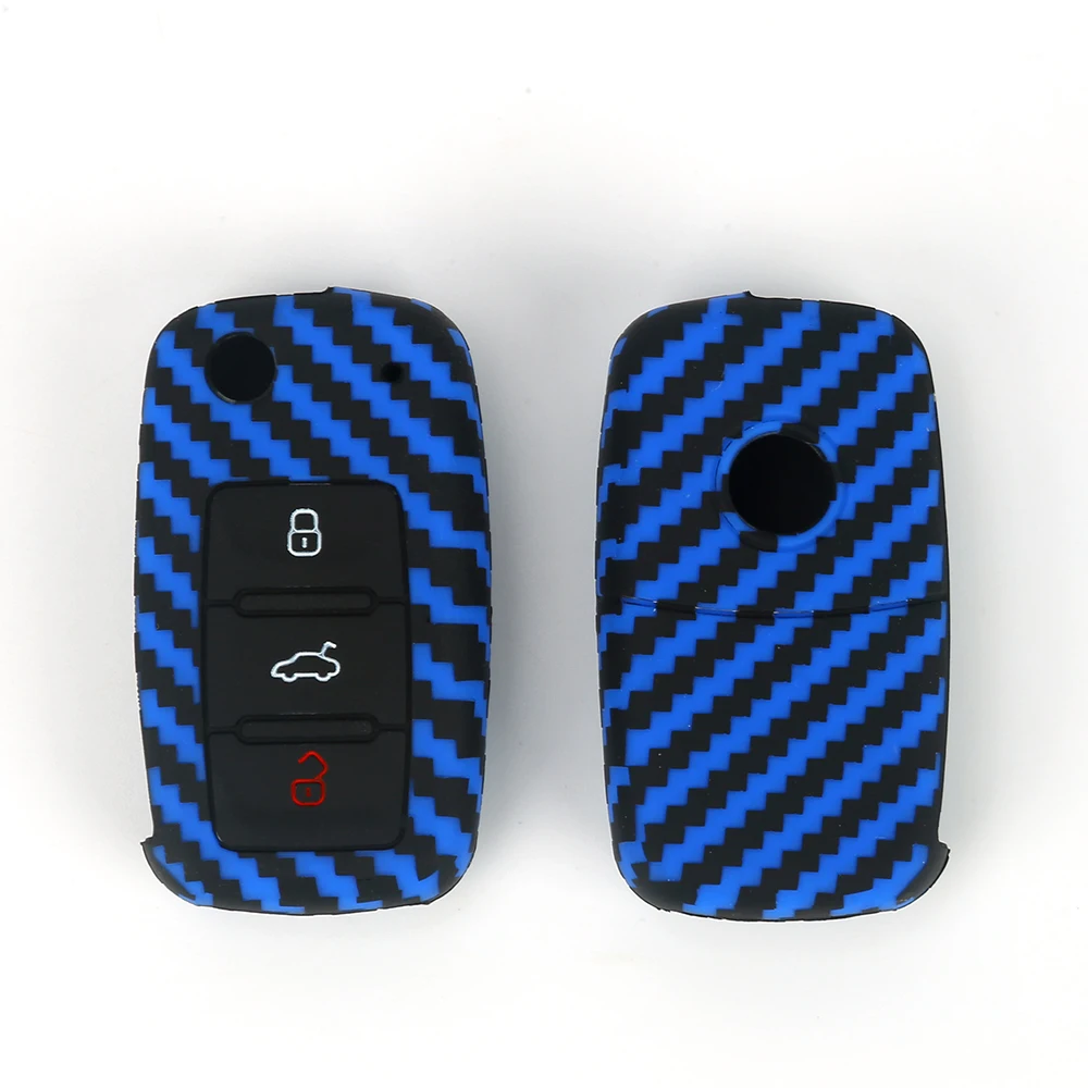 Fashionable Car Key Cover Protection Reusable Silicone