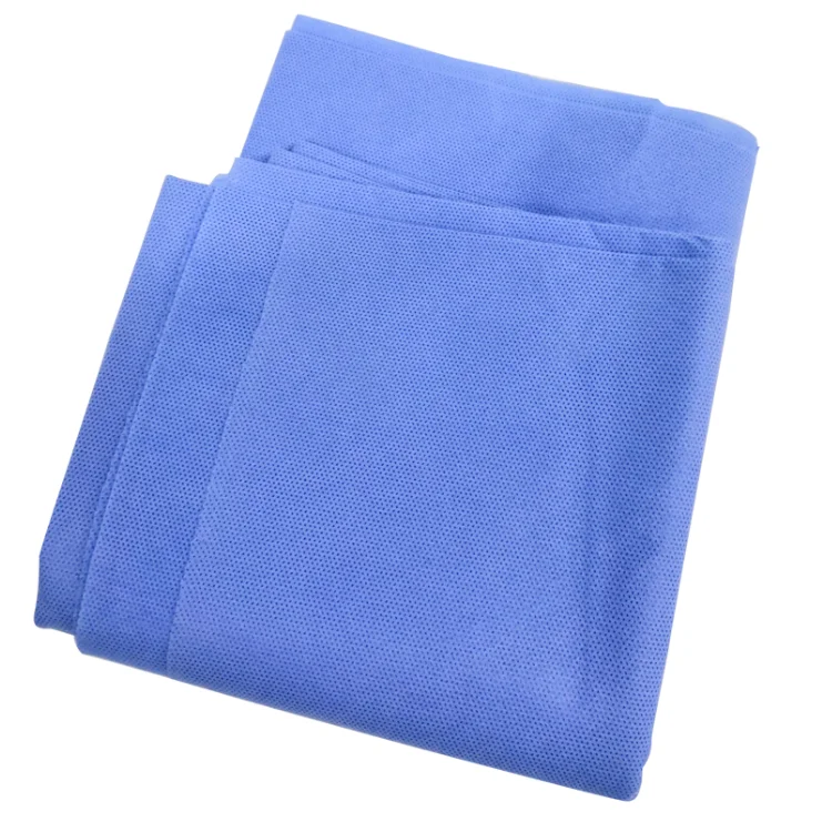 Dark Bule Fabric Wholesale Yellow Clean Cloth Polypropylene Geotextile Nonwoven