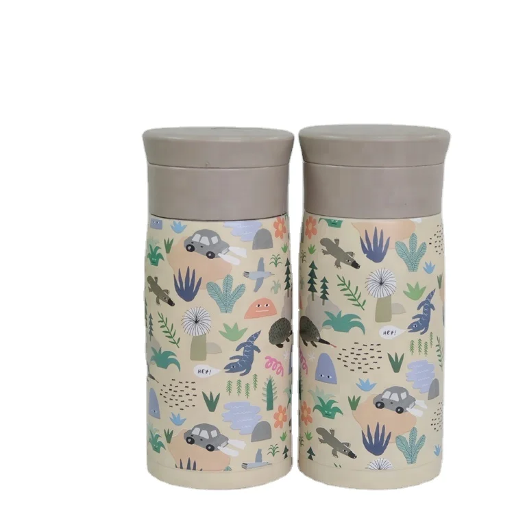 Custom healthy reusable bulk 304 stainless steel magic mug promotional color changing water bottles with logo