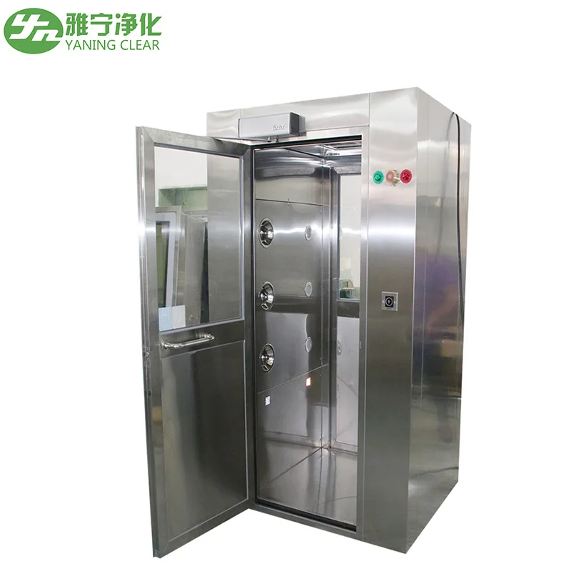 YANING GMP Standard Electronic Air Clean Equipment Customized Modular Clean Room Air Shower
