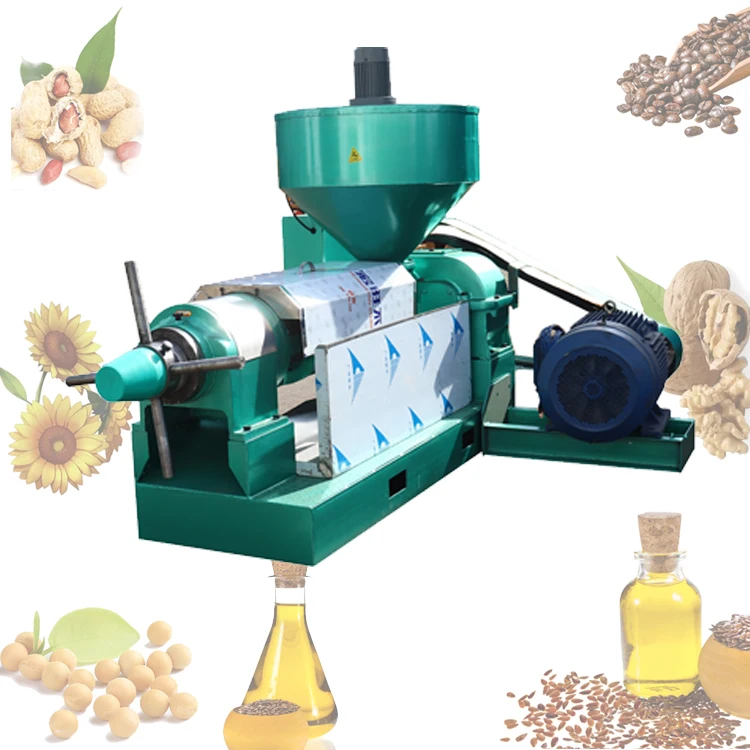 New Type China Extractor Machine Sunflower Coconut Cold Pressed Screw corn germ press oil mill machine