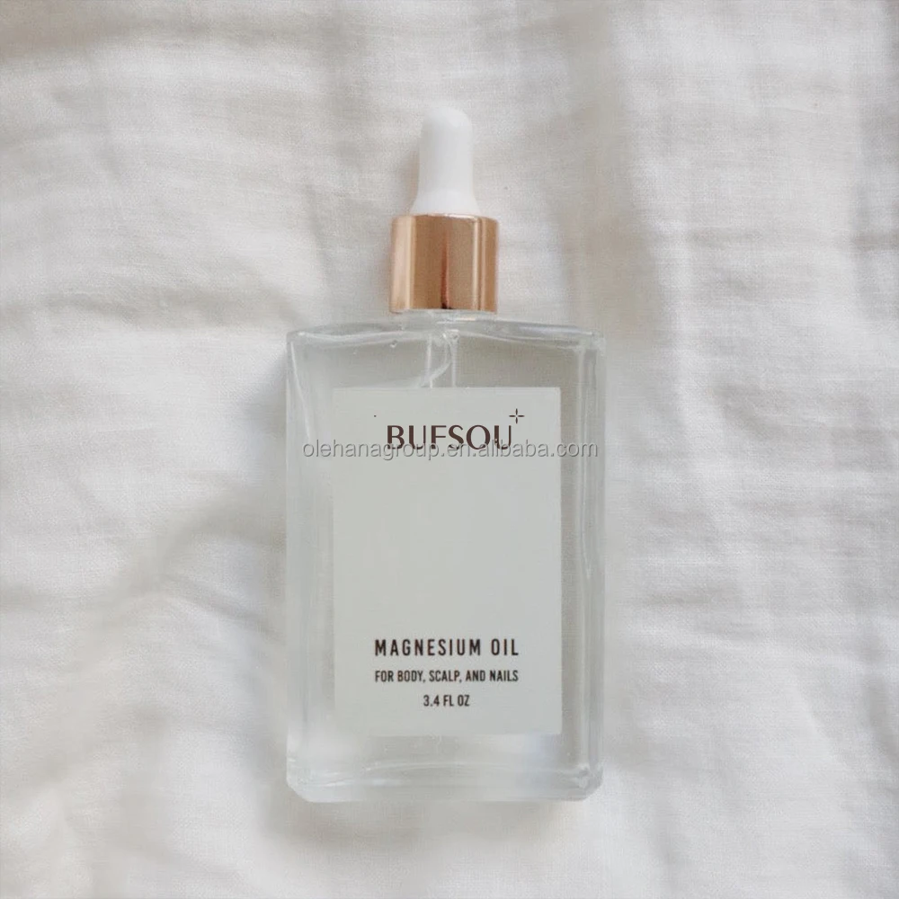 Private Label Magnesium Oil Spray Pure Sore Muscle Pain Relief Calm Minerals High Effective Magnesium Oil Body Mist