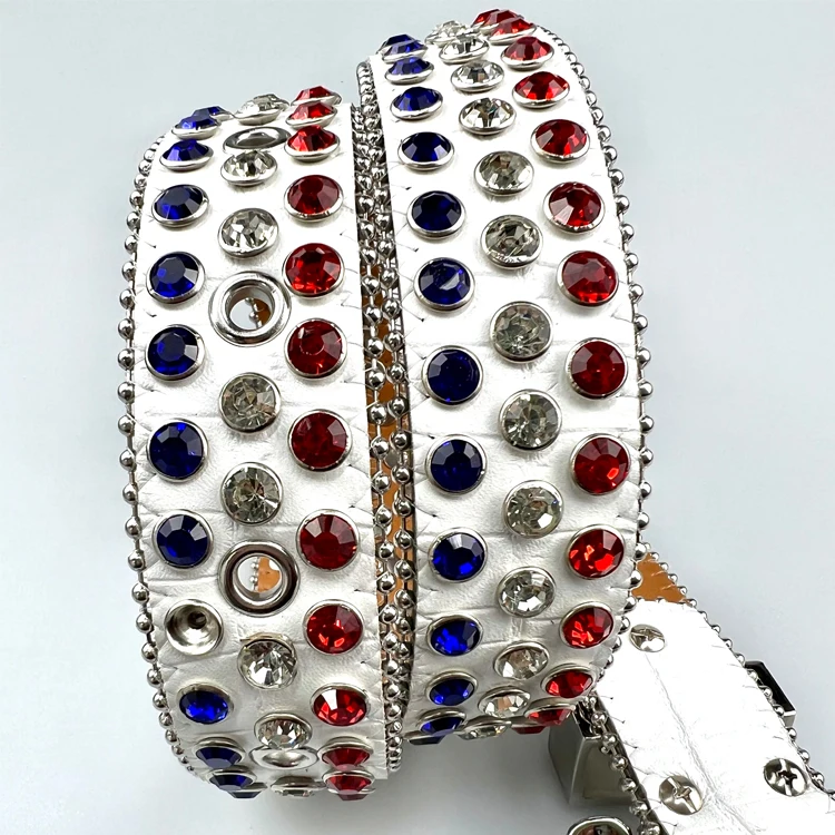 Fashion New design bb diamond belt simon red men leather belt rhinestone belt women