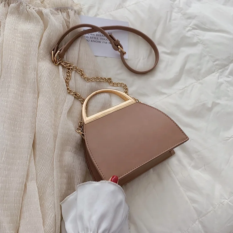 2021 Korean new women chain bag pu leather shoulder bags fashional handbags
