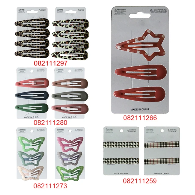 Girls Kids Teens Women Snap Hair Clips Purchase Agent