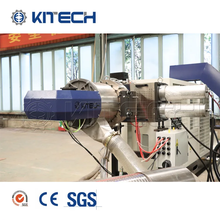 PP PPS CPP Plastic Compacting Recycling Pellet Making Machine