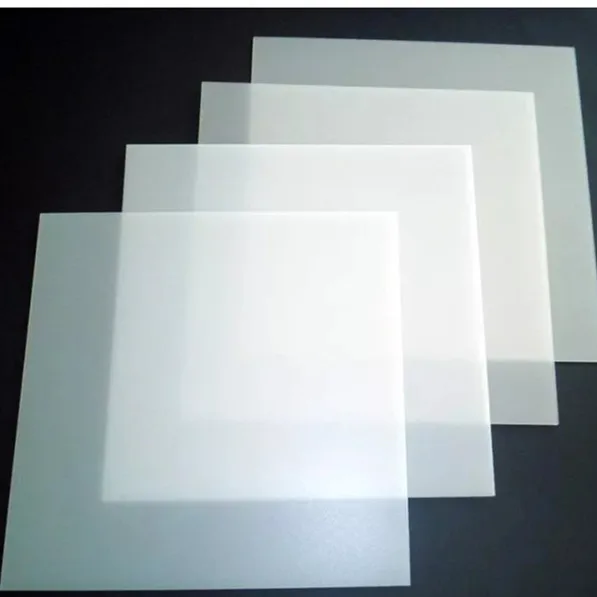 1220*2440mm matt polycarbonate lighting diffuser panel for led panel light