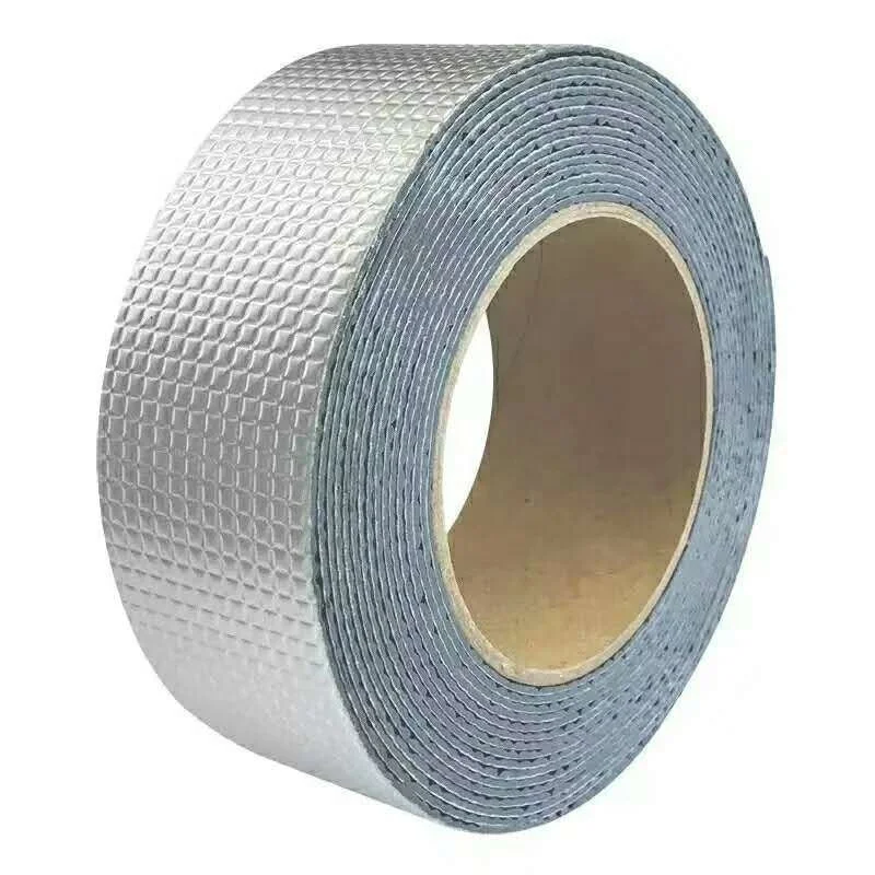 ALU PET Silver Aluminum Foil Film for reflective Waterproofing Butyl Tape