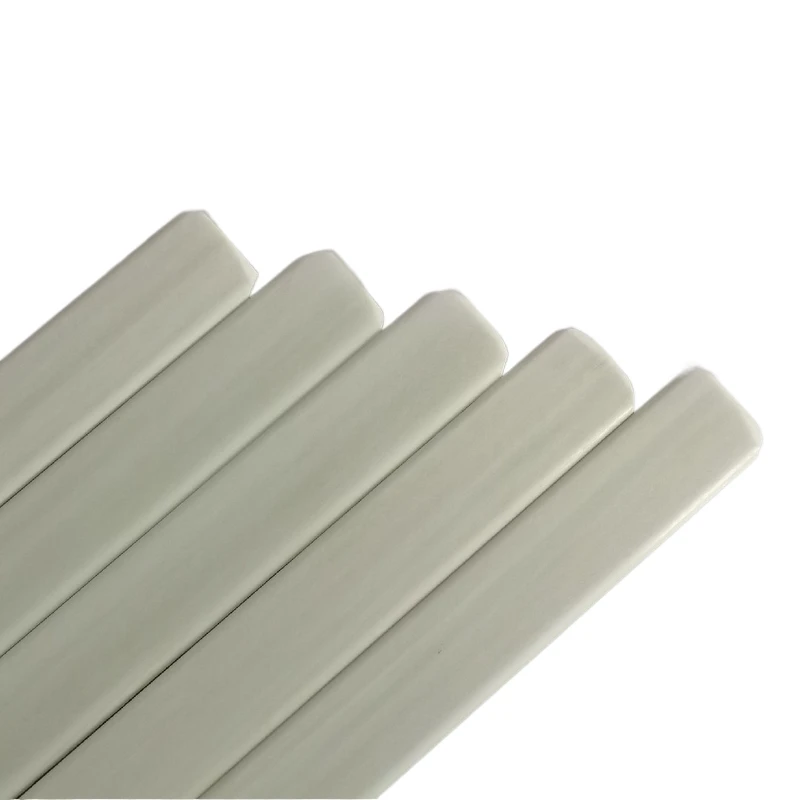 Customized Size Glass fiber batten Pultrusion Epoxy Fiberglass Strip Flat Bar For Bow